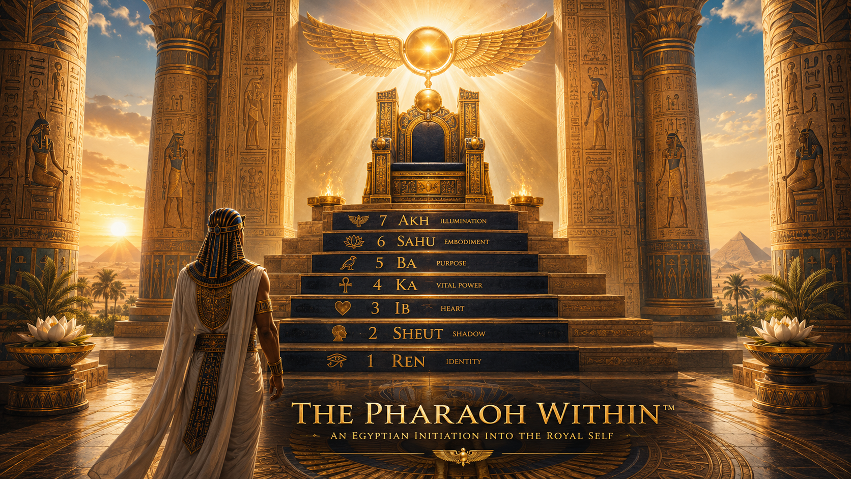 The Pharaoh's journey to illumination The Pharaoh's journey to illumination